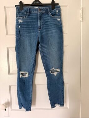 Abercrombie High Rise Super Skinny Anke